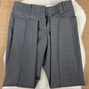 Ann Taylor wool blend career pants size 6 grey